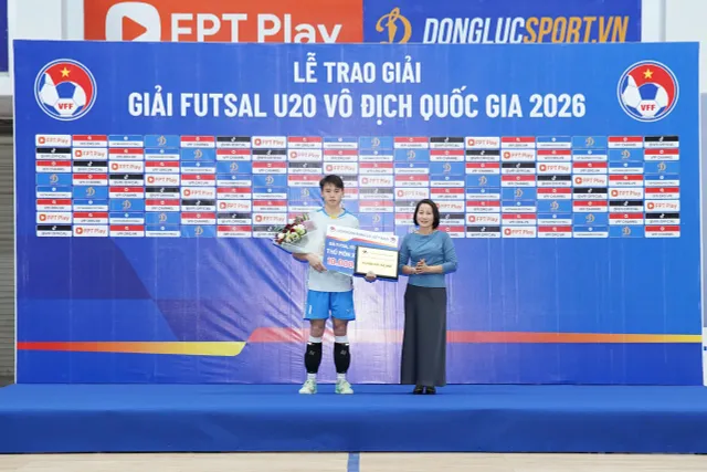 Thái Sơn Nam thắng đậm Sahako, lên ngôi vô địch futsal U20 VĐQG 2026- Ảnh 7. Thái Sơn Nam thắng đậm Sahako, lên ngôi vô địch futsal U20 VĐQG 2026- Ảnh 7.