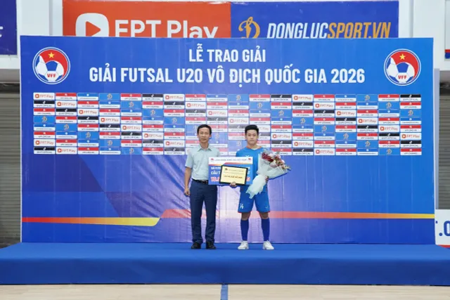 Thái Sơn Nam thắng đậm Sahako, lên ngôi vô địch futsal U20 VĐQG 2026- Ảnh 8. Thái Sơn Nam thắng đậm Sahako, lên ngôi vô địch futsal U20 VĐQG 2026- Ảnh 8.
