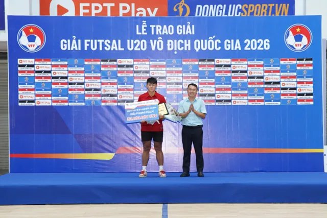 Thái Sơn Nam thắng đậm Sahako, lên ngôi vô địch futsal U20 VĐQG 2026- Ảnh 5. Thái Sơn Nam thắng đậm Sahako, lên ngôi vô địch futsal U20 VĐQG 2026- Ảnh 5.