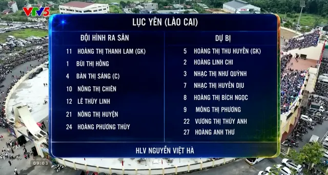 TRỰC TIẾP Chung kết Giải bóng đá nữ các dân tộc thiểu số Việt Nam - Cúp VTV lần thứ I 2026 - Ảnh 1.
