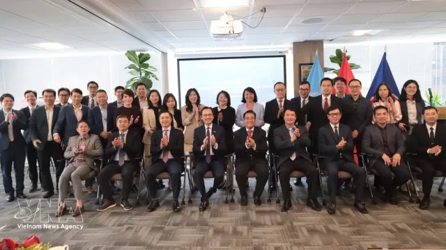 81st anniversary of traditional day of Vietnamese diplomatic sector observed in New York - Ảnh 1.