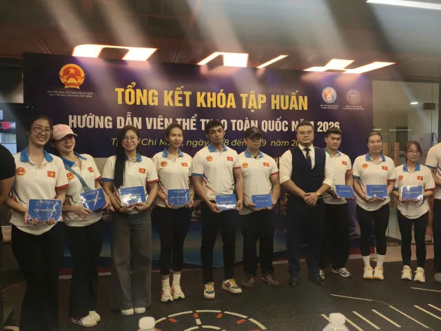 Gần 600 học viên nhận chứng chỉ hướng dẫn viên thể thao quốc gia năm 2026- Ảnh 2. Gần 600 học viên nhận chứng chỉ hướng dẫn viên thể thao quốc gia năm 2026- Ảnh 2.