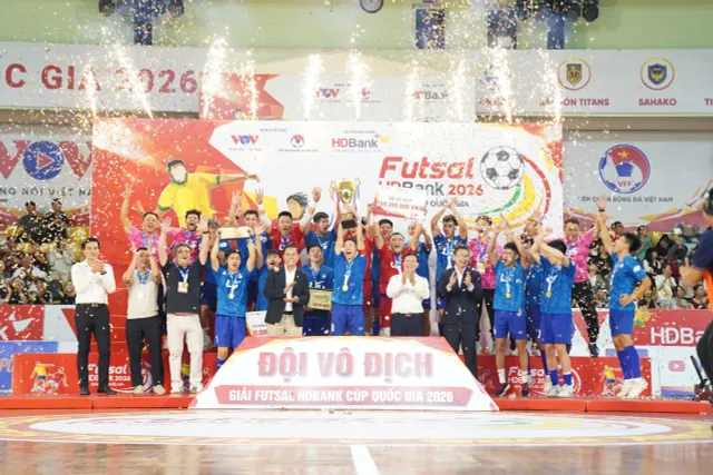 Hạ Sahako 4-2, Thái Sơn Bắc ẵm trọn danh hiệu Futsal 2026- Ảnh 2. Hạ Sahako 4-2, Thái Sơn Bắc ẵm trọn danh hiệu Futsal 2026- Ảnh 2.