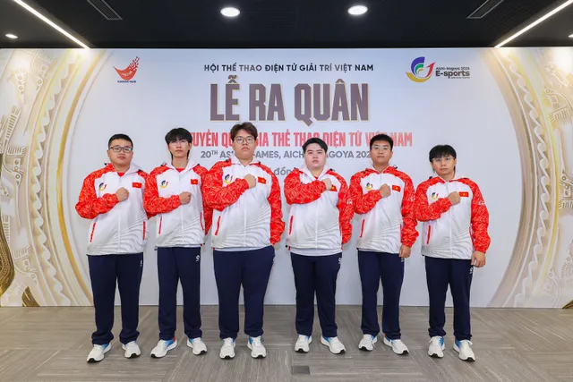 Lễ ra quân của Đội tuyển Quốc gia Esports Việt Nam tham dự ASIAD 20 - Ảnh 3.