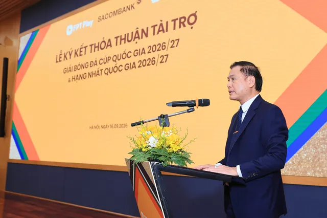 Giải hạng Nhất Quốc gia và Cúp Quốc gia 2026/27 có nhà tài trợ mới- Ảnh 2. Giải hạng Nhất Quốc gia và Cúp Quốc gia 2026/27 có nhà tài trợ mới- Ảnh 2.