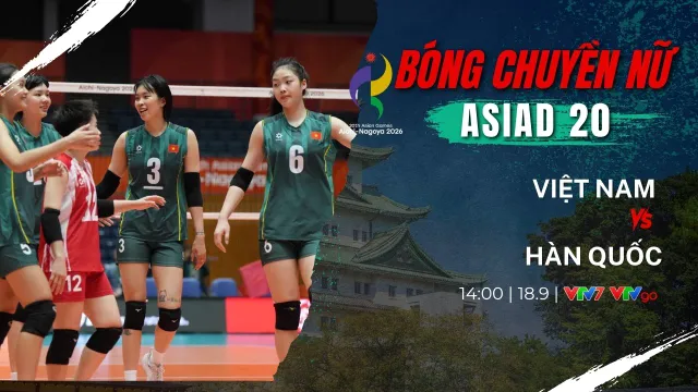 Lịch trực tiếp ASIAD 20 hôm nay 18/9 trên VTV: U23 Việt Nam gặp Philippines, ĐT bóng chuyền nữ Việt Nam gặp Hàn Quốc
- Ảnh 3. Lịch trực tiếp ASIAD 20 hôm nay 18/9 trên VTV: U23 Việt Nam gặp Philippines, ĐT bóng chuyền nữ Việt Nam gặp Hàn Quốc
- Ảnh 3.