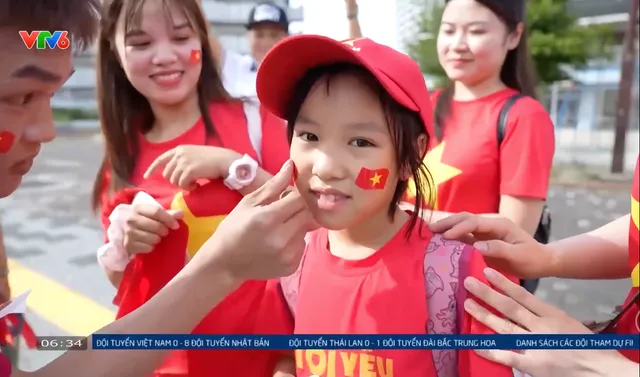 Người hâm mộ tại Nhật tiếp lửa cho đội tuyển U23 - Ảnh 1.