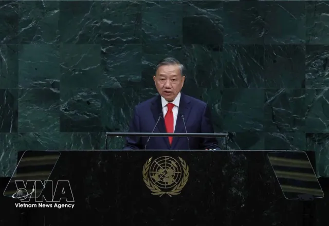 Top leader’s UN speech reaffirms Vietnam’s consistent choice of peace, cooperation, development - Ảnh 1.
