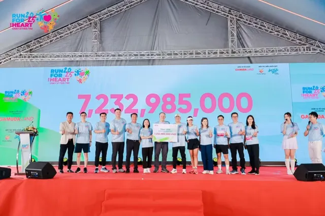 Khởi động giải chạy “Chạy vì Trái tim 2026” hỗ trợ trẻ em mắc bệnh tim bẩm sinh- Ảnh 1. Khởi động giải chạy “Chạy vì Trái tim 2026” hỗ trợ trẻ em mắc bệnh tim bẩm sinh- Ảnh 1.