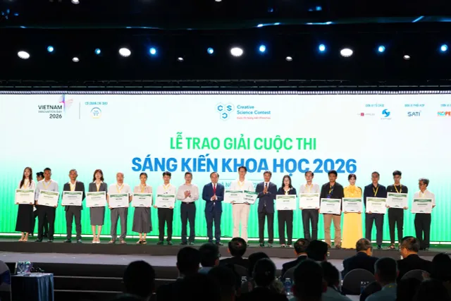 15 sáng kiến được vinh danh tại cuộc thi Sáng kiến Khoa học 2026- Ảnh 1.