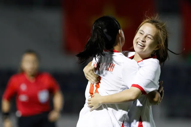 U17 nữ Việt Nam thắng trắng 20 bàn trước U17 Bắc Mariana- Ảnh 1. U17 nữ Việt Nam thắng trắng 20 bàn trước U17 Bắc Mariana- Ảnh 1.