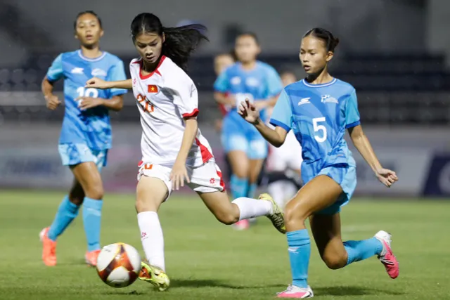 Thắng Bắc Mariana, U17 nữ Việt Nam tạo nên trận thắng đậm nhất lịch sử bóng đá nữ- Ảnh 2. Thắng Bắc Mariana, U17 nữ Việt Nam tạo nên trận thắng đậm nhất lịch sử bóng đá nữ- Ảnh 2.