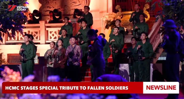 Ho Chi Minh City stages special tribute to fallen soldiers - Ảnh 1.