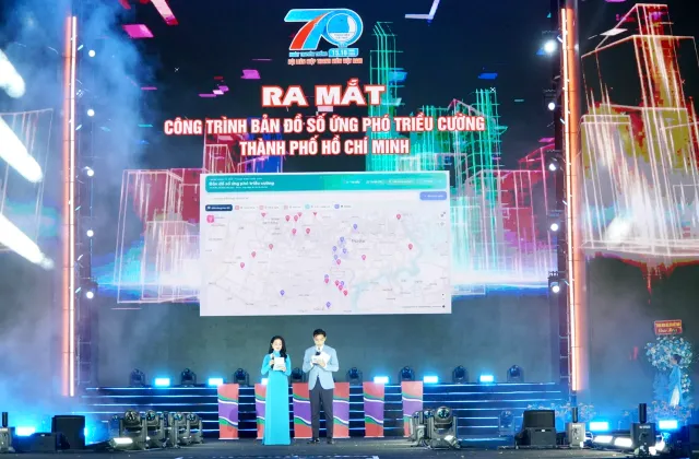 TP Hồ Chí Minh ra mắt bản đồ số cảnh báo điểm ngập- Ảnh 1.