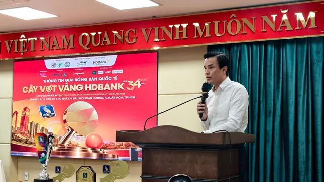 Giải bóng bàn quốc tế Cây vợt vàng 2026 trở lại sau 7 năm, quy tụ 30 đội tranh tài - Ảnh 1.