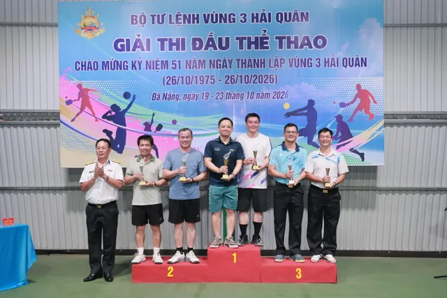 Vùng 3 Hải quân tổ chức giải thi đấu thể thao chào mừng kỷ niệm 51 năm Ngày truyền thống (26/10/1975 - 26/10/2026) - Ảnh 3.