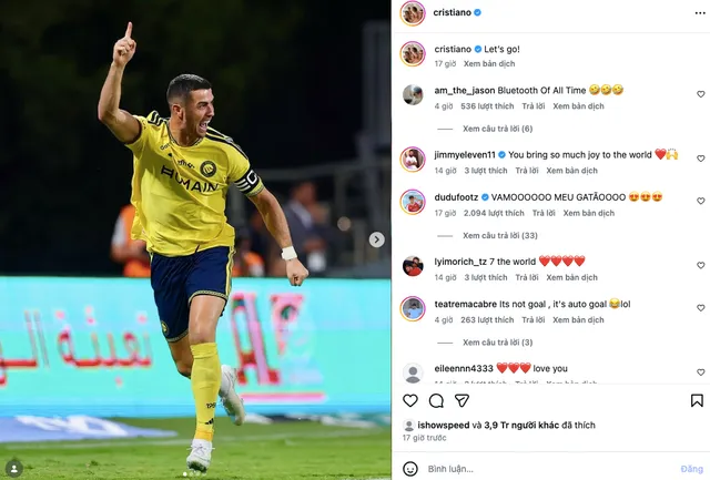 Cristiano Ronaldo nhận bàn thắng gây tranh cãi trong chiến thắng của Al Nassr trước Al Faisaly - Ảnh 1.