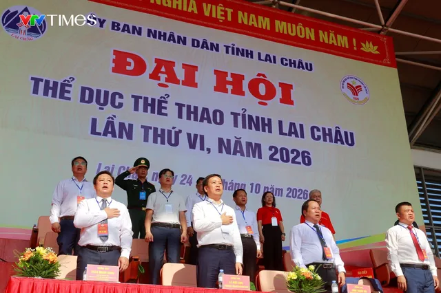 Lai Châu rộn ràng ngày hội thể thao các dân tộc - Ảnh 1.