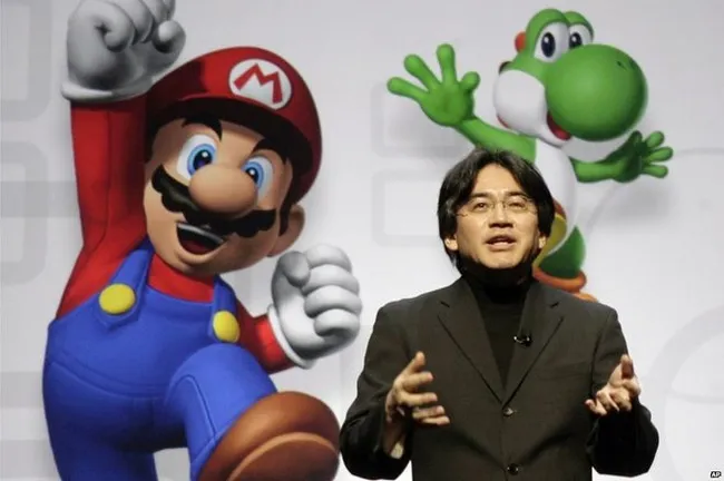 Mr Iwata, seen here in a 2008 file photo, is credited with reviving Nintendo's flagging fortunes