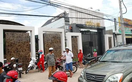 The villa cum headquarters of Quoc Anh Timber Processing Company in Binh Phuoc Province. Photo: Phuoc Hiep