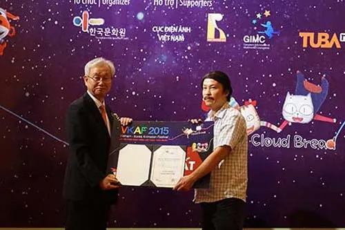 Vietnam-South Korean cartoon festival (Photo: VOV)