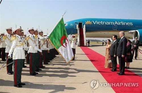 Prime Minister Nguyen Tan Dung begins Algeria visit (Source: YonhapNews)