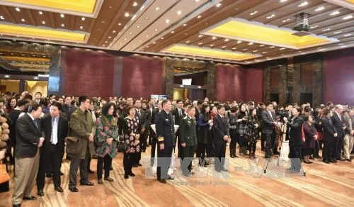 Top Vietnamese and Chinese leaders have exchanged messages of congratulations marking the 66th anniversary of diplomatic ties between the two countries (January 18, 1950).