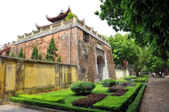 A gate of Thang Long Royal Citadel (Source: VNA)