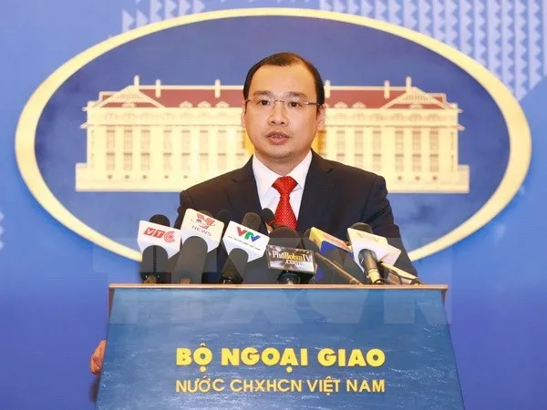 Foreign Ministry spokesperson Le Hai Binh (Photo: VNA)