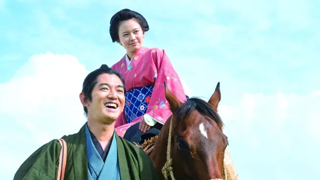 A scene from The Magnificent Nine