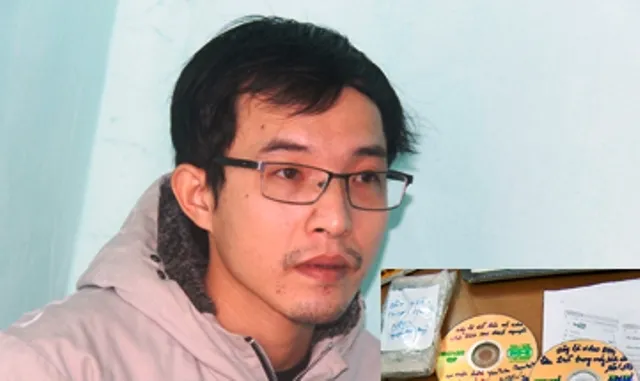 Nguyen Danh Dung was arrested for publishing 700 video clips that distorted, fabricated, blackened and defamed party and state leaders.