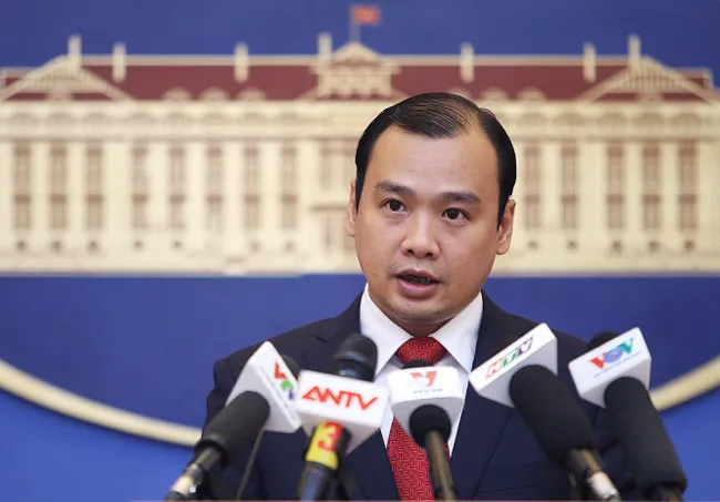 Vietnam’s Foreign Ministry spokesman Le Hai Binh