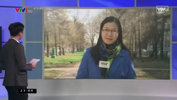 Studio of World Connecting News