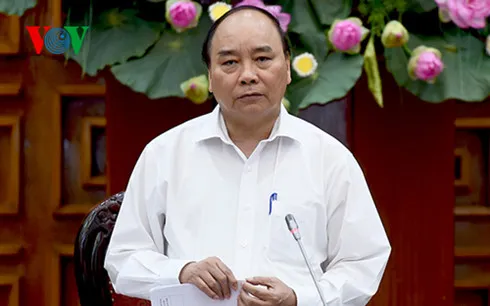 Prime Minister Nguyễn Xuân Phúc )photo: VOV)