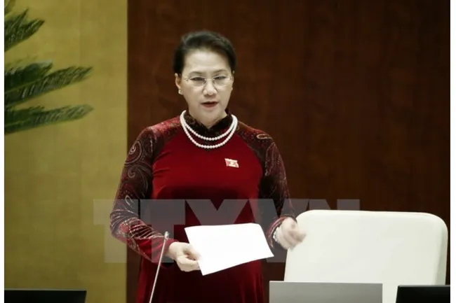 National Assembly Chairwoman Nguyen Thi Kim Ngan (Photo: VNA)