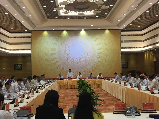 At the eighth plenary session of the National Committee for the Asia-Pacific Economic Cooperation (APEC) forum (Photo: VNA)