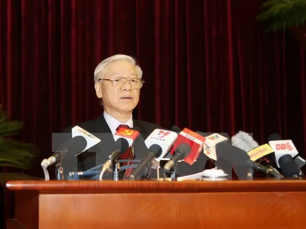 Party General Secretary Nguyen Phu Trong