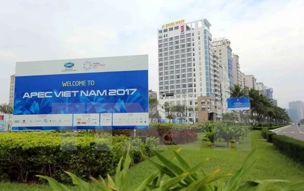 A corner of Da Nang which hosts APEC Economic Leaders' Week (Photo: VNA)
