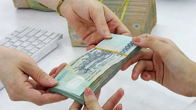 The new basic salary increases by VND90,000 per month, a rise of 6.923% compared to the current level