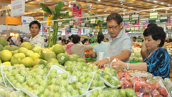 Vietnamese goods have also dominated imported goods at supermarkets and trade centres with FDI investment (illustrative image)