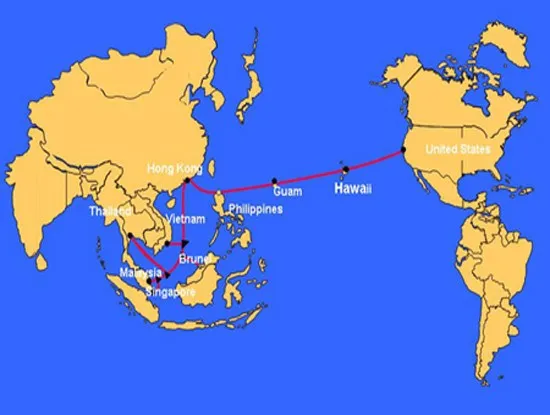 The Asia America Gateway (AAG) undersea cable continues to suffer from a breakdown.