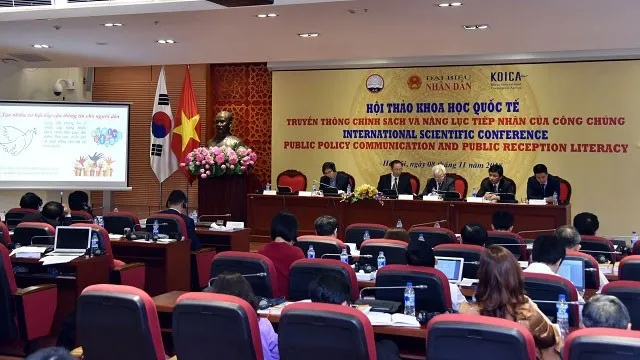 The conference takes place in Hanoi on November 8 (Photo: nhandan.com.vn)