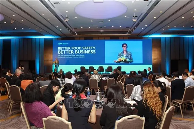 At the 7th International Food Safety Forum (Photo: VNA)