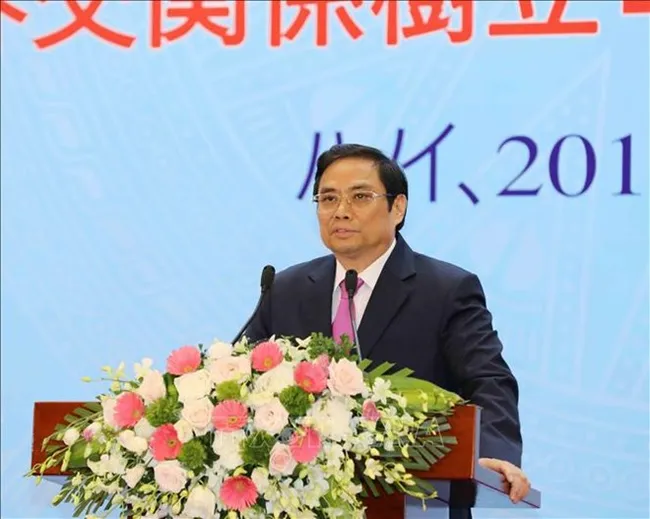 Politburo member and President of the Vietnam-Japan Friendship Parliamentarians’ Group Pham Minh Chinh. (Photo: VNA)