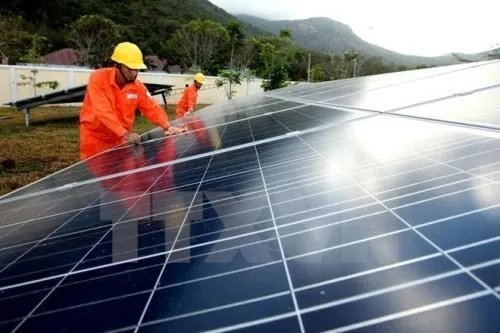 Ninh Thuan holds good solar energy potential with average sunshine hours of 2,600-2,800 per year (Photo: VNA)