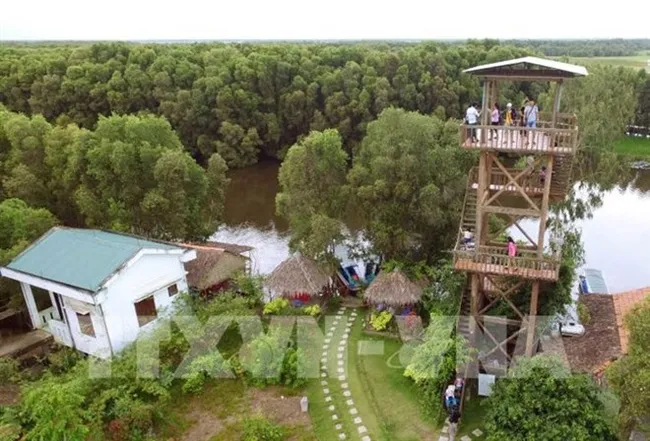 The Tram Chim National Park in the Mekong Delta province of Dong Thap (Photo: VNA)