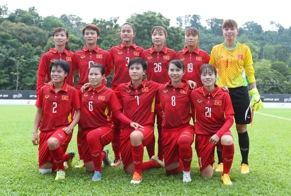 Vietnam national women’s football team. (Photo: motthegioi.vn)