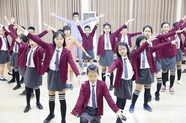 The project Matilda the Musical – Vietnamese version is directed by Nguyen Hoang Tung (Photo courtesy of the organiser)