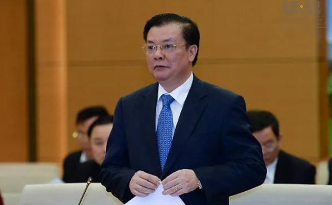 Minister of Finance Dinh Tien Dung
