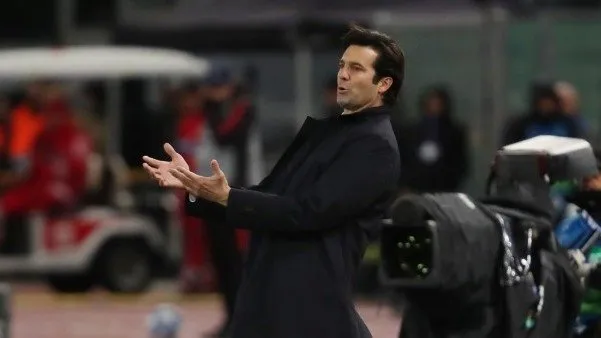 Real Madrid coach Santiago Solari reacts during their Champions League Group G clash with AS Roma at Stadio Olimpico, Rome, Italy, on November 27, 2018. (Photo: Reuters)